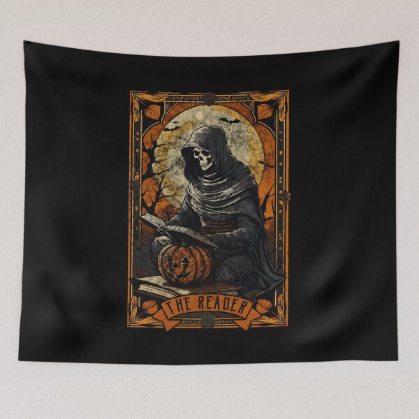 Item preview, Reader Tarot Halloween Spooky Autumn Art designed and sold by SoyLamderma.