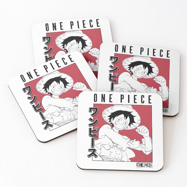 Item preview, Anime Colorblock Luffy Red With Kanji   designed and sold by MarloweVance.