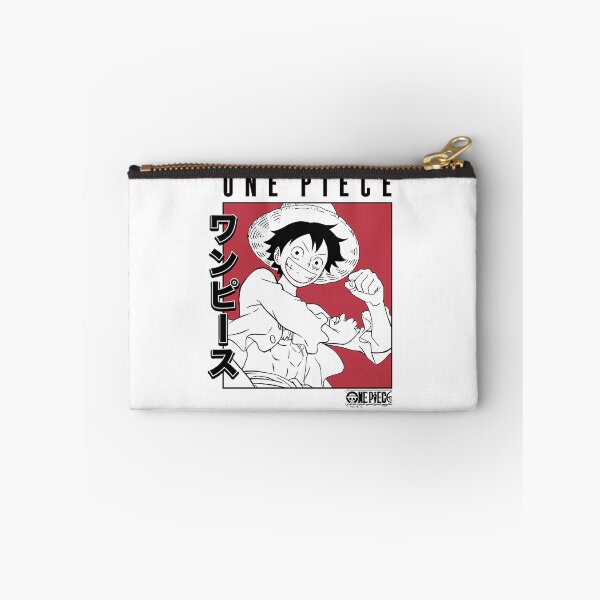 Item preview, Anime Colorblock Luffy Red With Kanji   designed and sold by MarloweVance.
