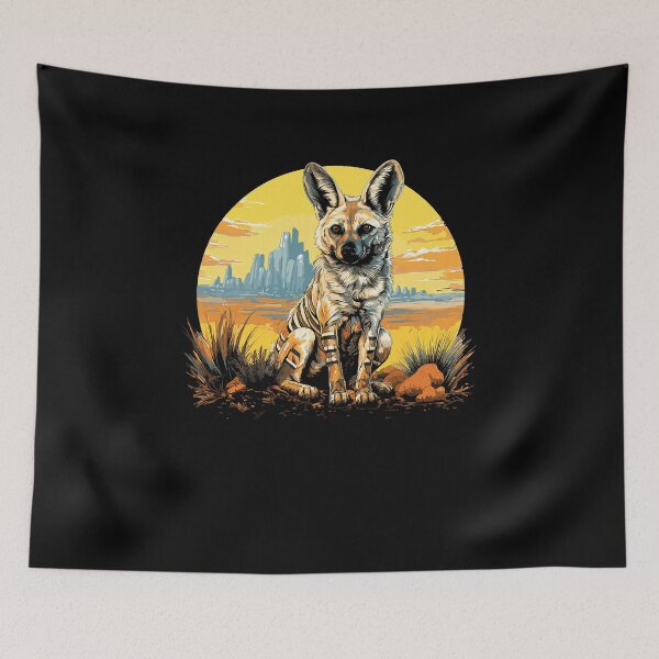 Item preview, Aardwolf Proteles Hyena Safari Mammal (3) designed and sold by DavetteJungle.