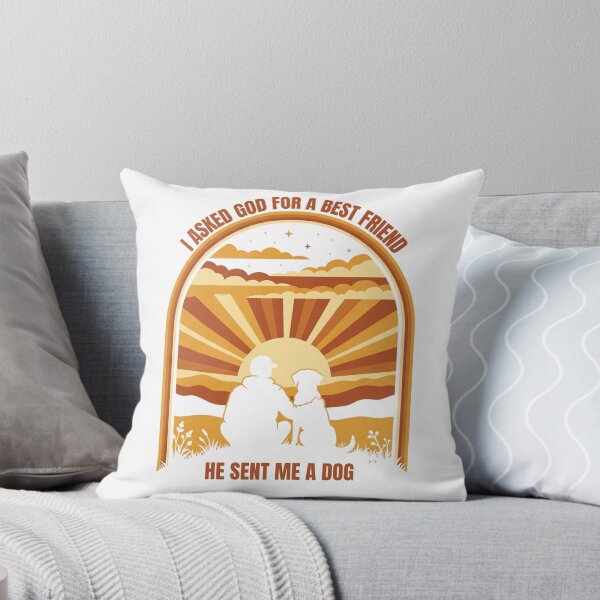 Item preview, I Asked God for a Best Friend — He Sent Me a Dog designed and sold by LoganDzign.