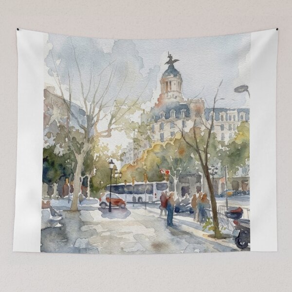 Item preview, Passeig de Gracia, Phoenix Dome Through Trees designed and sold by caracatita75.