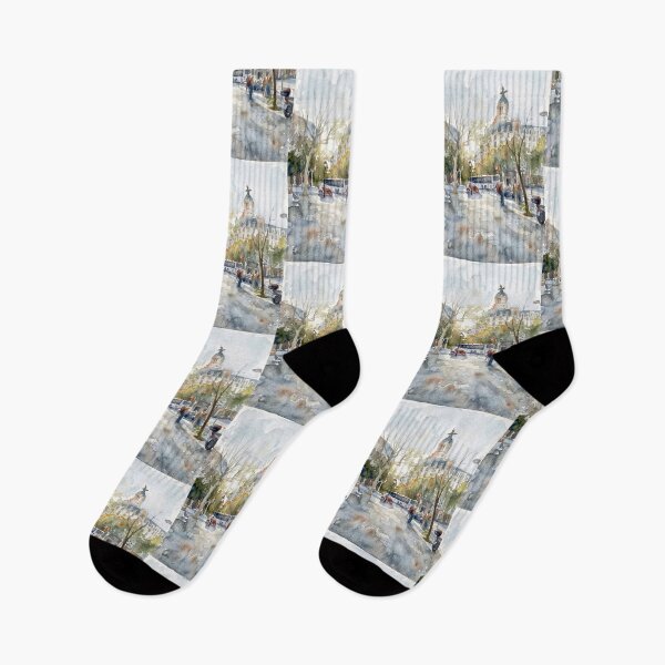Item preview, Passeig de Gracia, Phoenix Dome Through Trees designed and sold by caracatita75.