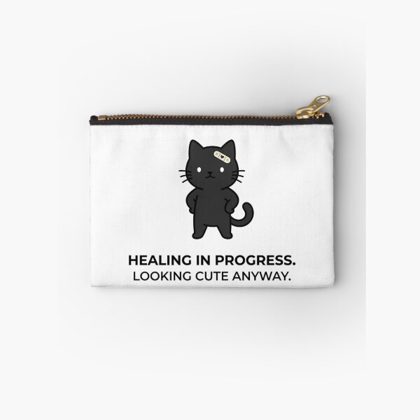 Item preview, Healing in Progress - Cat Design designed and sold by RunningWhiskers.