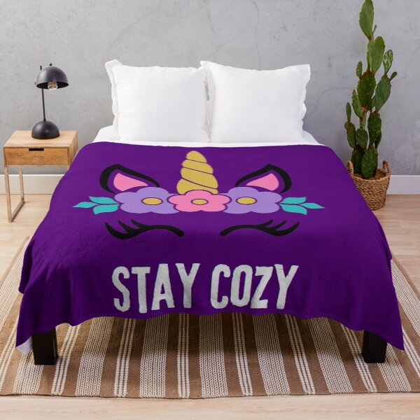 Item preview, Cute Unicorn Stay Cozy designed and sold by stormk10.