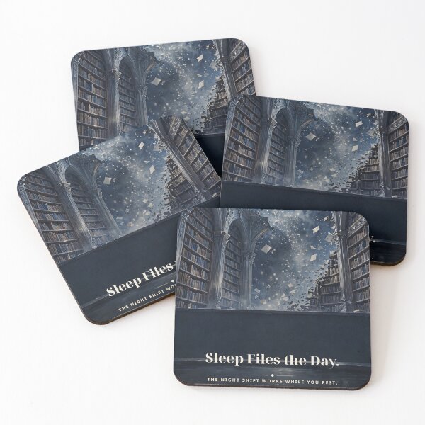 Item preview, "Sleep Files the Day" Neuroscience Library Night Tee designed and sold by CalderVeritas.