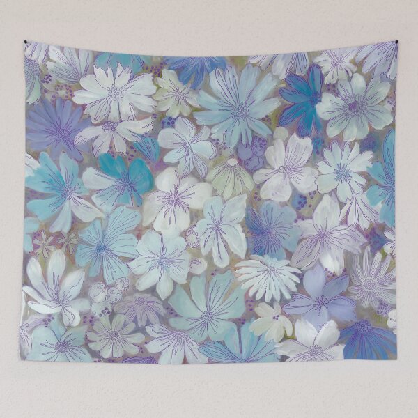 Item preview, Aurelia in cerulean blue designed and sold by blursbyai.