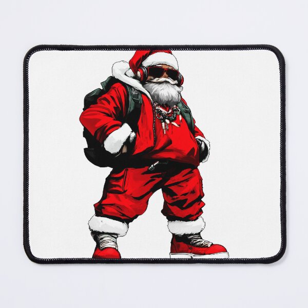 Item preview, Santa Claus Rapper Hip Hop designed and sold by Soulskier.