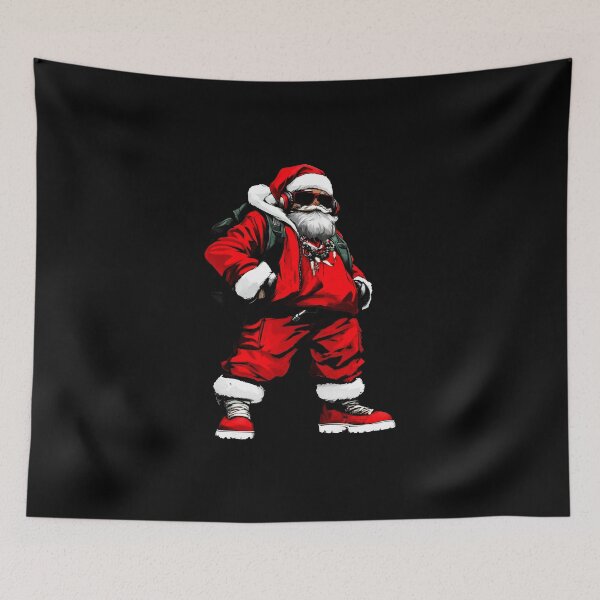 Item preview, Santa Claus Rapper Hip Hop designed and sold by Soulskier.