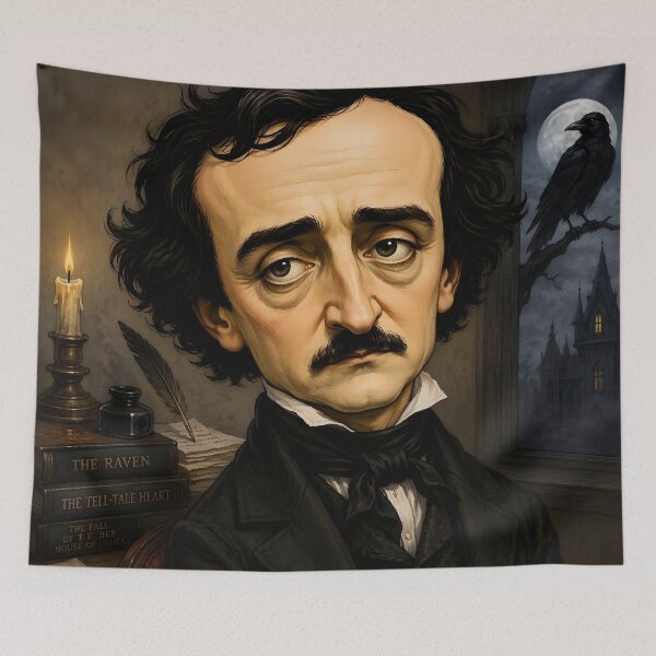 Item preview, Edgar Allan Poe designed and sold by QuentinSelling.