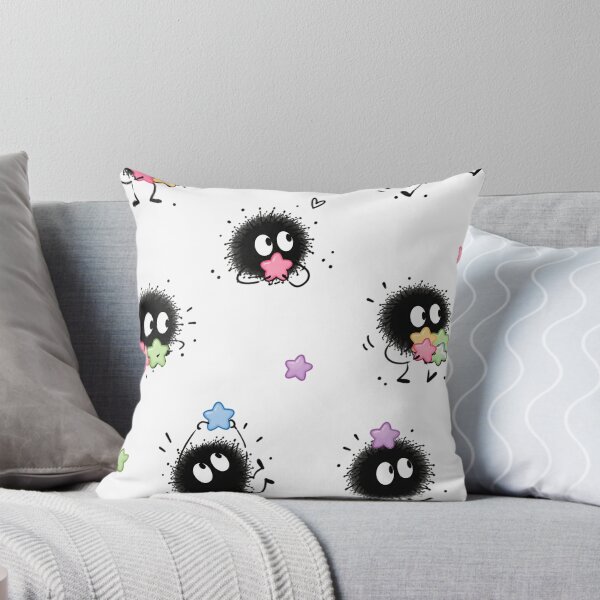 Item preview, Cute Black Soot Sprites with Pastel Stars  designed and sold by LexaArtworks.