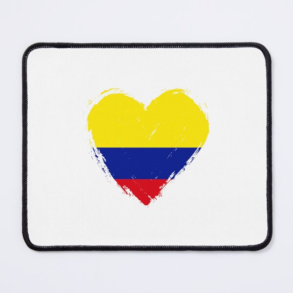 Item preview, Distressed Colombia Flag Heart CO designed and sold by shitpostee.