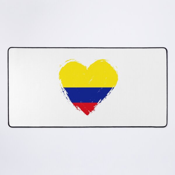 Item preview, Distressed Colombia Flag Heart CO designed and sold by shitpostee.