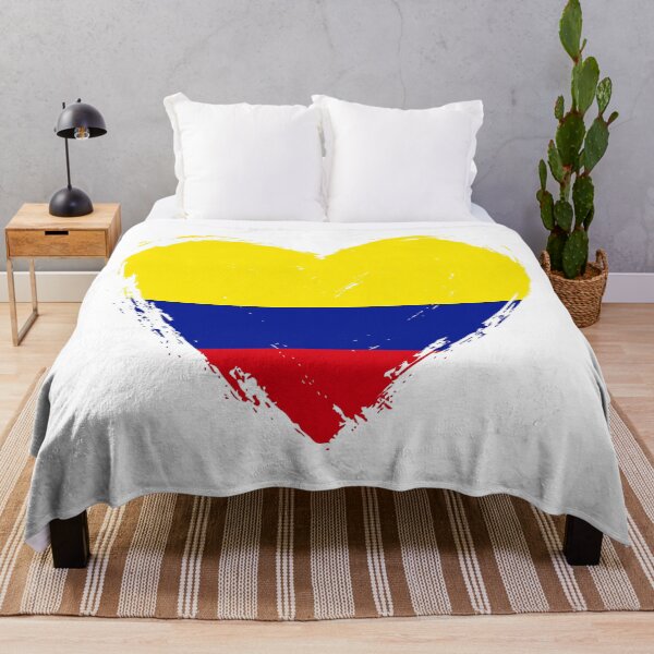 Item preview, Distressed Colombia Flag Heart CO designed and sold by shitpostee.