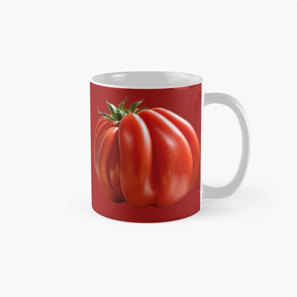 Item preview, Fresh Red Italian Heirloom Tomato Illustration designed and sold by MatiolaScentArt.
