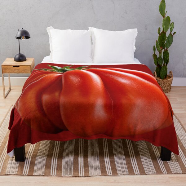 Item preview, Fresh Red Italian Heirloom Tomato Illustration designed and sold by MatiolaScentArt.