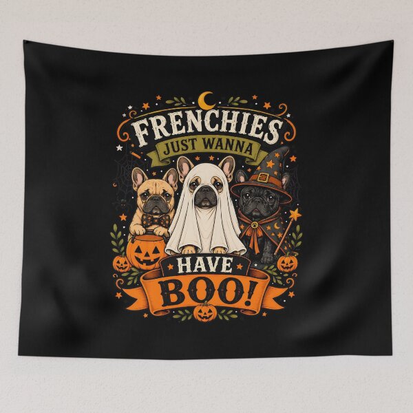 Item preview, French Bulldogs Halloween Boo Dog Lover Graphic designed and sold by SoyLamderma.