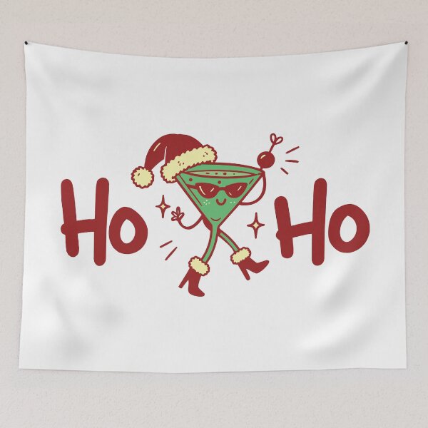 Item preview, HO HO Cool Christmas Drink designed and sold by sabinako.