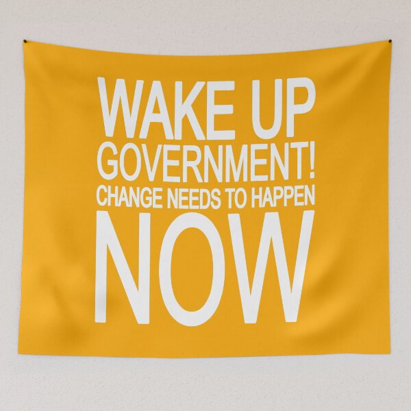 Item preview, WAKE UP! CHANGE NEEDS TO HAPPEN NOW | Stop gun violence now designed and sold by Mmastert.