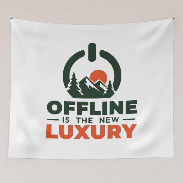 Item preview, Digital Detox – Offline Is the New Luxury designed and sold by AnnSign.
