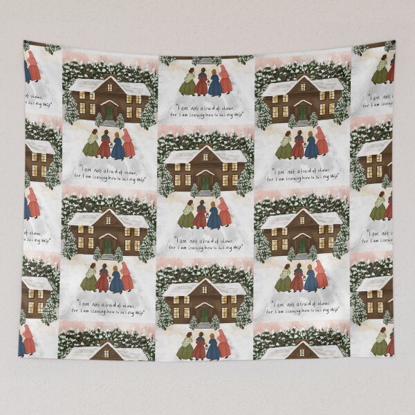 Item preview, Little Women by Louisa May Alcott designed and sold by booksnbobs.