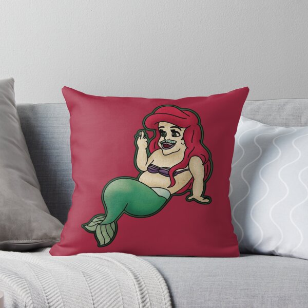 Item preview, Parody Mermaid Smoking Cigar Character designed and sold by StrangePopClub.