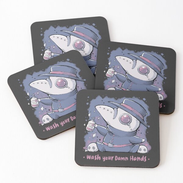 Item preview, Cute Palgue Doctor Wash Your Damn Hands designed and sold by xMorfina.