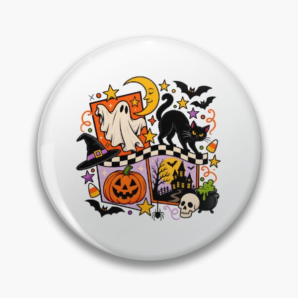 Item preview, Halloween Festive Collage Graphic designed and sold by SoyLamderma.