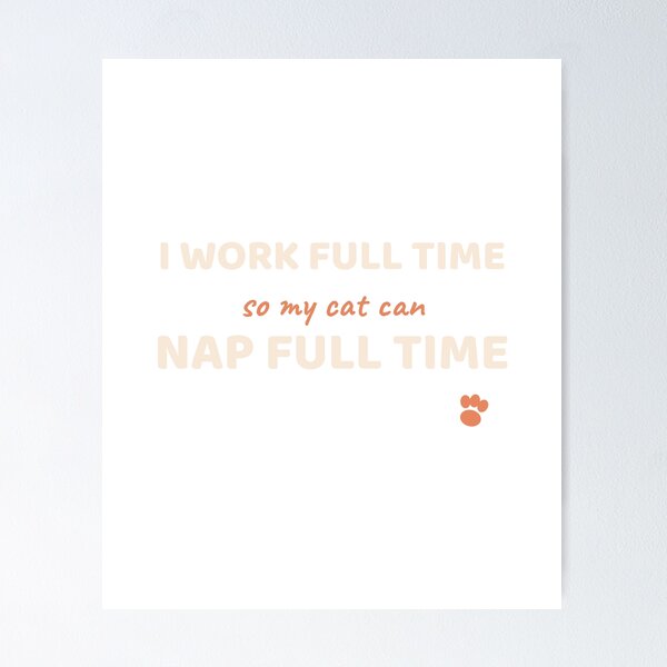 Item preview, Nap Full Time (Dark) designed and sold by lilchaosanimal.