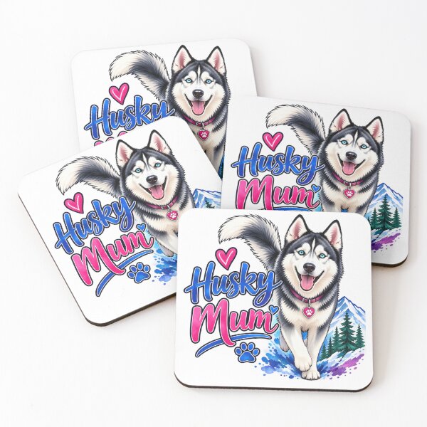 Item preview, Siberian Husky Mum designed and sold by MoonMonkeyNbear.