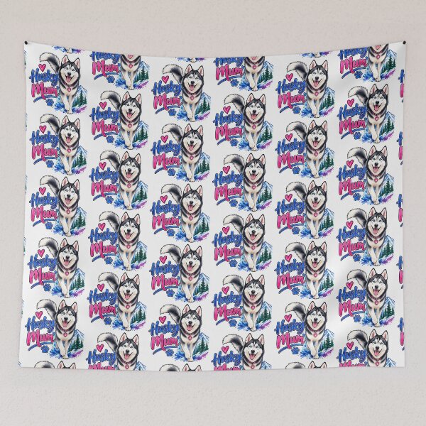 Item preview, Siberian Husky Mum designed and sold by MoonMonkeyNbear.