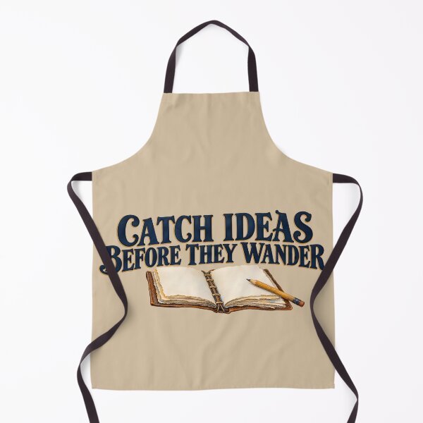 Item preview, Catch Ideas Before They Wander — Handmade Notebook designed and sold by VioVibe.