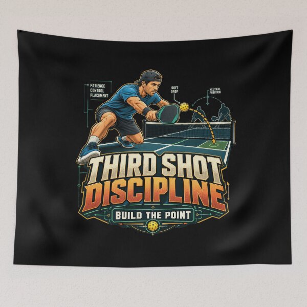 Item preview, Retired Under New Management On The Pickleball Court designed and sold by adiencarteras.