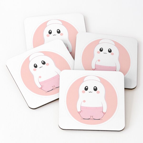 Item preview, Pastel Ghost Sipping Boba in Pink Sweatpants designed and sold by For-Cat Studio.