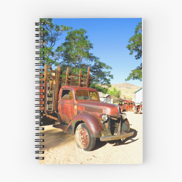 Item preview, Vintage American Flatbed Truck, Benton, California designed and sold by Pav Marek.