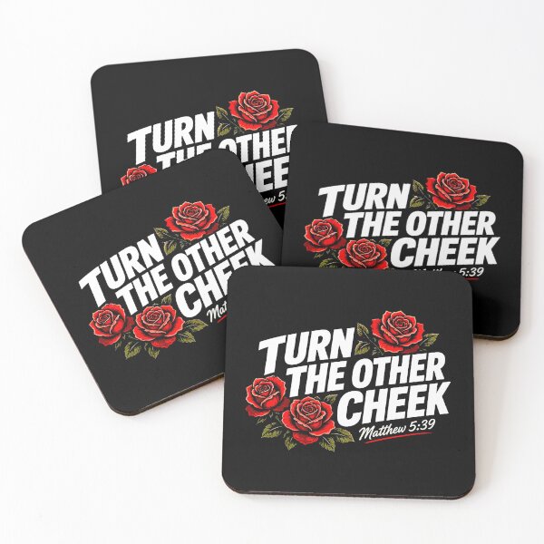 Item preview, Matthew 5:39 Turn The Other Cheek designed and sold by plushism.