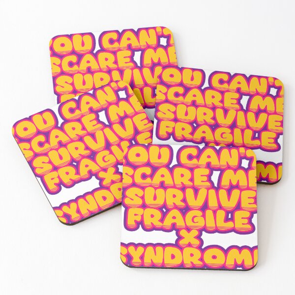 Item preview, You Can't Scare Me, I Survived Fragile X Syndrome – Funny Survivor Saying designed and sold by TheIconSmith.