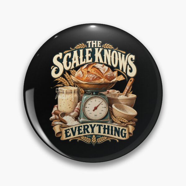 Item preview, Digital Kitchen Scale Grams Only Funny Sourdough Baker designed and sold by adiencarteras.