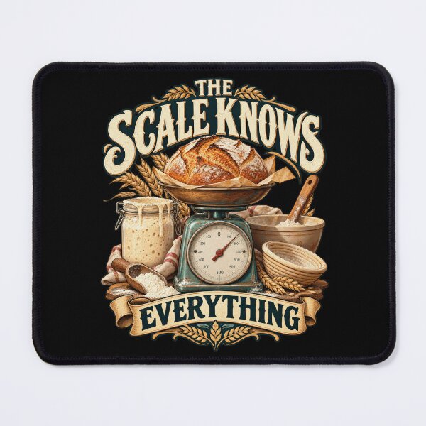 Item preview, Digital Kitchen Scale Grams Only Funny Sourdough Baker designed and sold by adiencarteras.