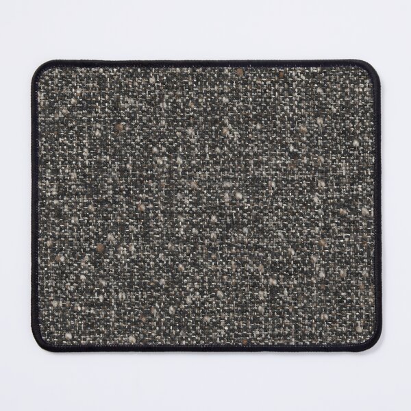 Item preview, Charcoal Gray Printed Tweed Texture designed and sold by Apex Designs.