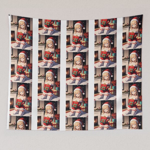 Item preview, Hashigaki Suzume Christmas Santa Girl - Blue Archive designed and sold by braxt-onfeist.
