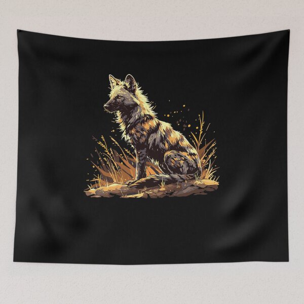 Item preview, Aardwolf Proteles Hyena Safari Mammal (31) designed and sold by robinnacallanyi.