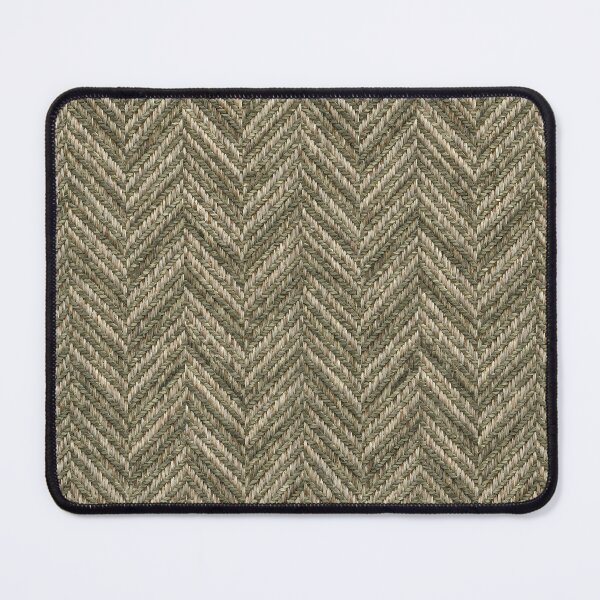 Item preview, Sage Oatmeal Printed Herringbone Tweed Pattern designed and sold by Apex Designs.