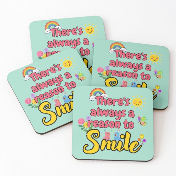 Item preview, There's always a reason to smile  designed and sold by DoneAndDusted.
