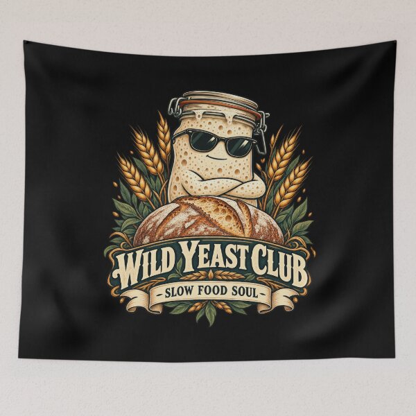 Item preview, Wild Yeast Club Slow Fermentation Artisan Sourdough Baker designed and sold by adiencarteras.