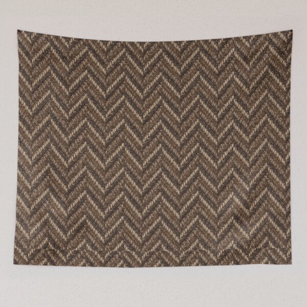 Item preview, Brown Printed Herringbone Tweed Pattern designed and sold by Apex Designs.