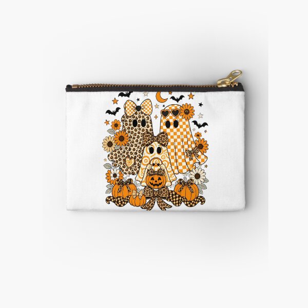 Item preview, Retro Ghost Halloween Floral Checkerboard Design designed and sold by SoyLamderma.