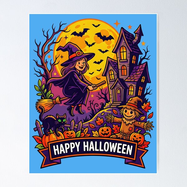 Item preview, HAPPY HALLOWEEN FUN DESIGN 2 designed and sold by DigitalandPhoto.