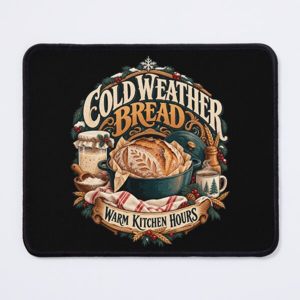 Item preview, Cold Weather Bread Warm Kitchen Cozy Sourdough Baker designed and sold by adiencarteras.