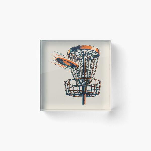 Item preview, Disc Golf Basket and Flying Disc – Dynamic Sports Art designed and sold by astersgraphics.
